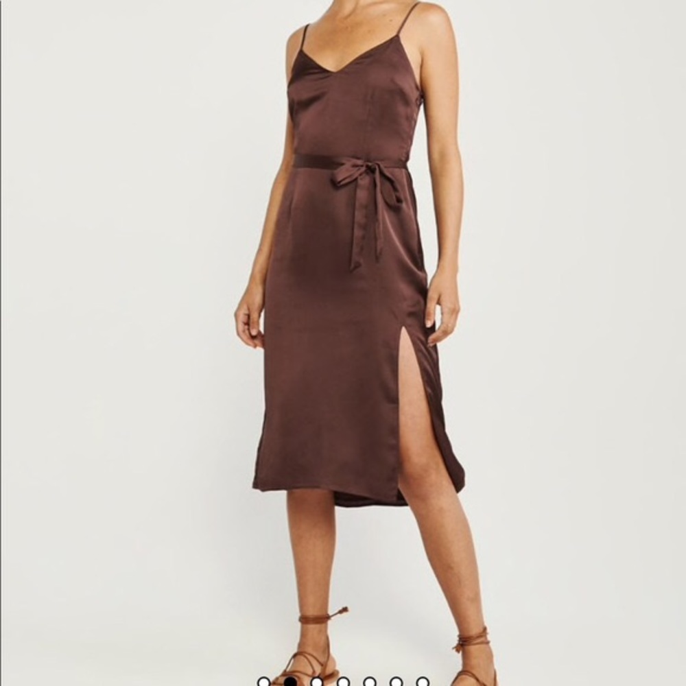 Abercrombie & Fitch Silk Slip Dress